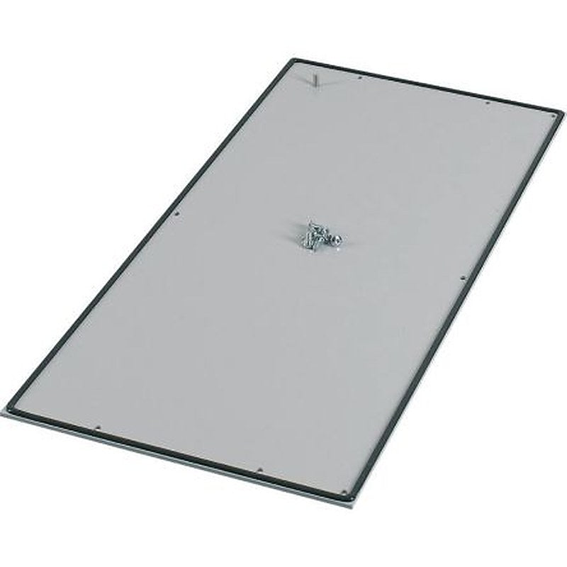 Eaton Grey Floor Plate Aluminium Faceplate & Mount Plate