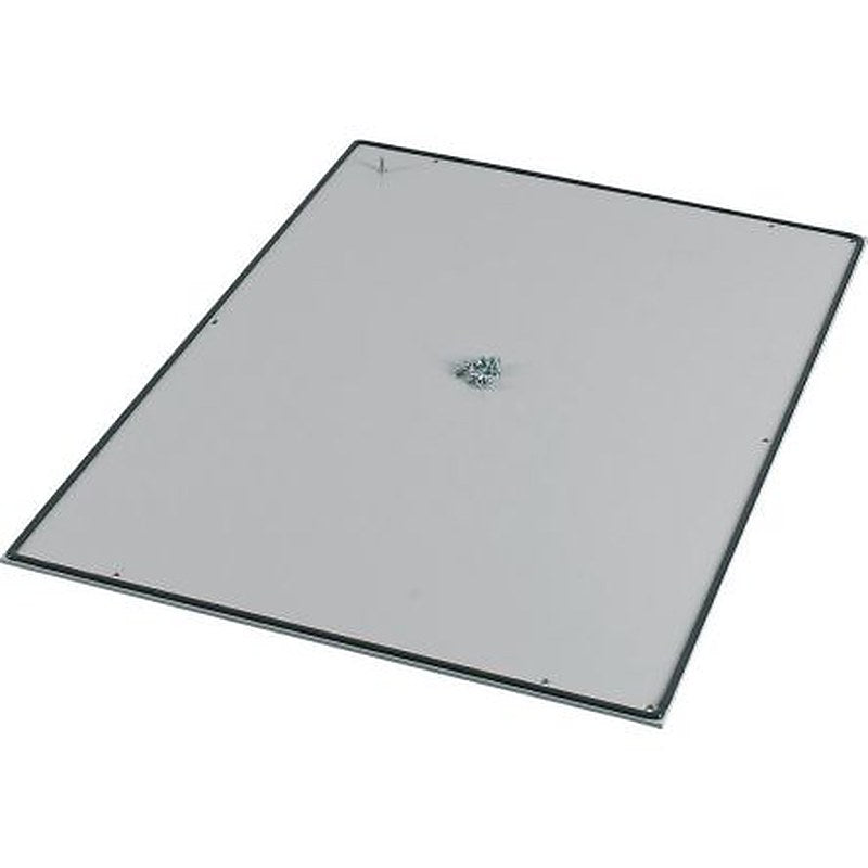 Eaton Grey Floor Plate Aluminium Faceplate & Mount Plate