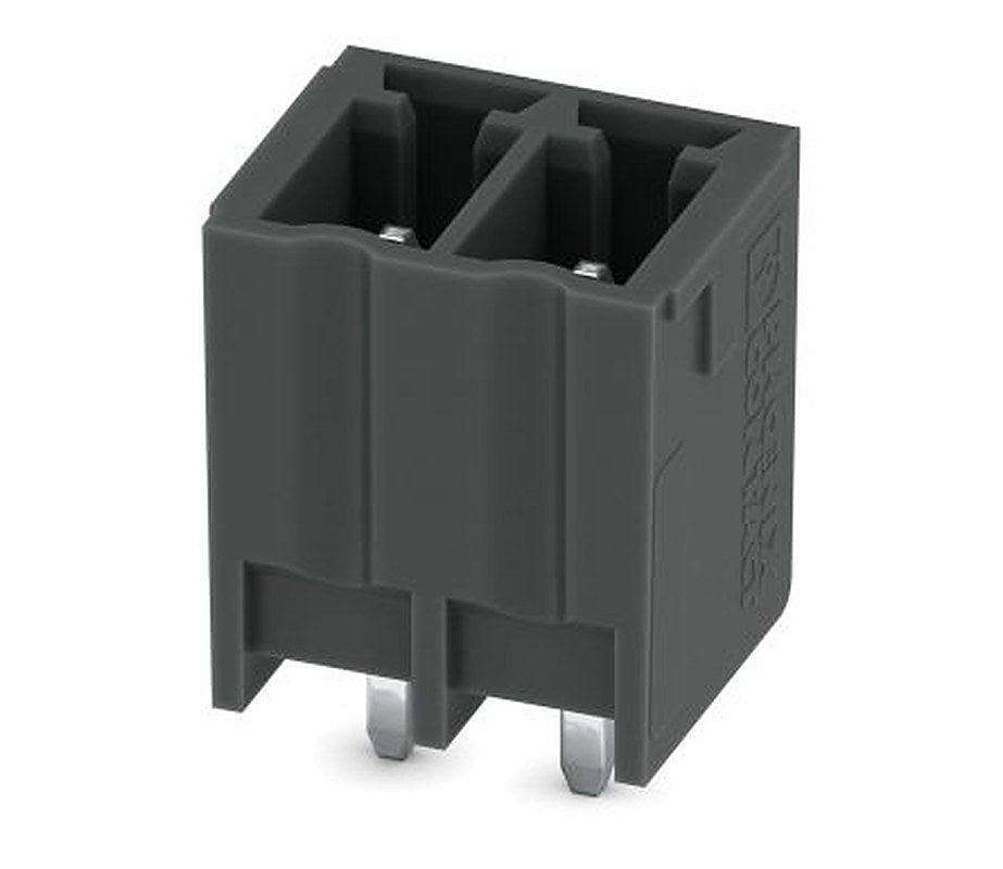 Phoenix Contact MCV 1.5/ 2-G-3.5 P20 THRR32 Series Pluggable Terminal Block, 2-Contact, 3.5 mm Pitch, 1 Row, 1780888