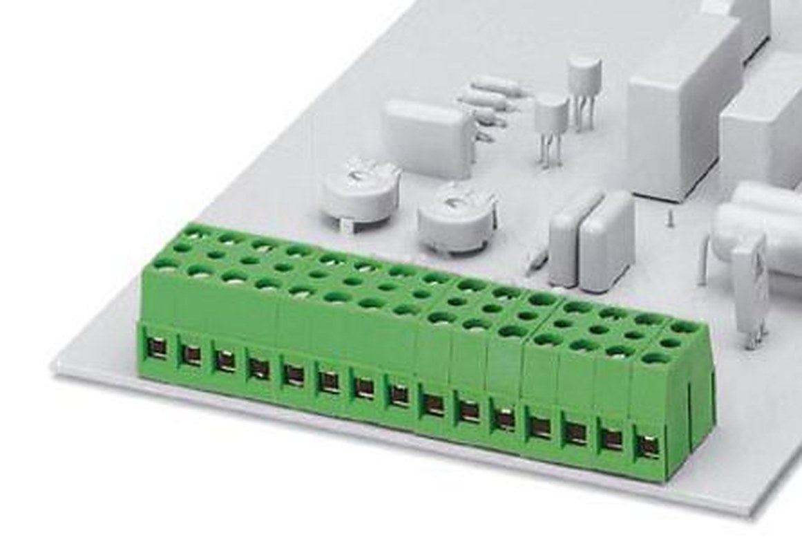 Phoenix Contact KDSP 1.5/3 Series Horizontal PCB Terminal Block, 3 Contact(s), 5 mm Pitch, 1 Row