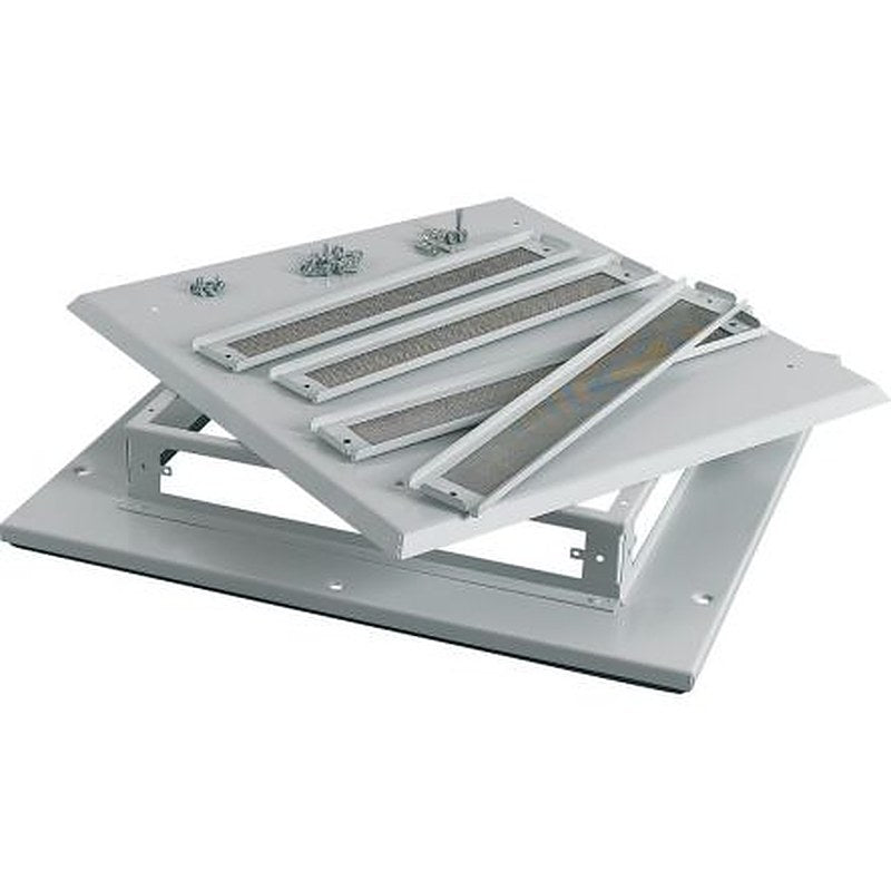 Eaton xEnergy Main Series RAL 7035 Metal Extension Frame, 200 mm H, 1m W, 776 mm D, 776 mm L