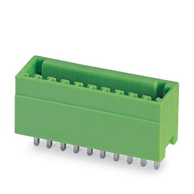 Phoenix Contact MCV Series Straight Solder PCB Header, 8 Contact(s), 2.5 mm Pitch, 1 Row, Shrouded