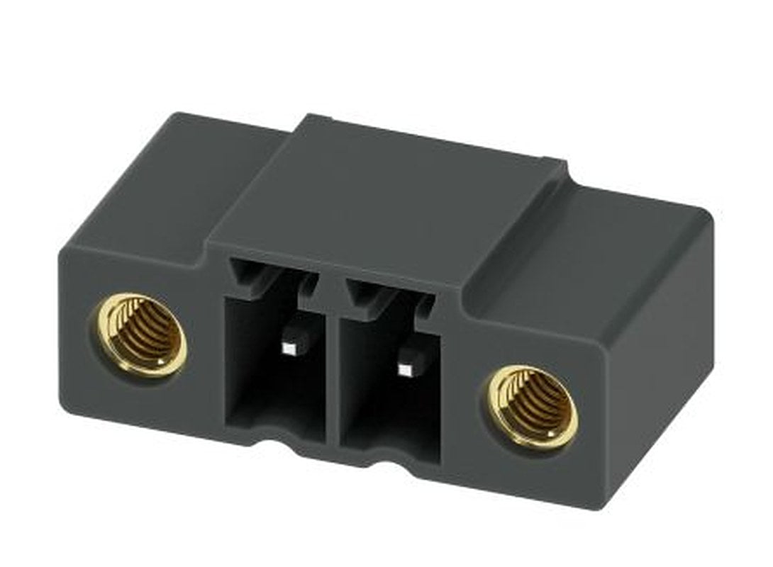 Phoenix Contact MC 1.5/ 2-GF-3.81 P14 THR Series Pluggable Terminal Block, 2-Contact, 3.81 mm Pitch, 1 Row, 1781803
