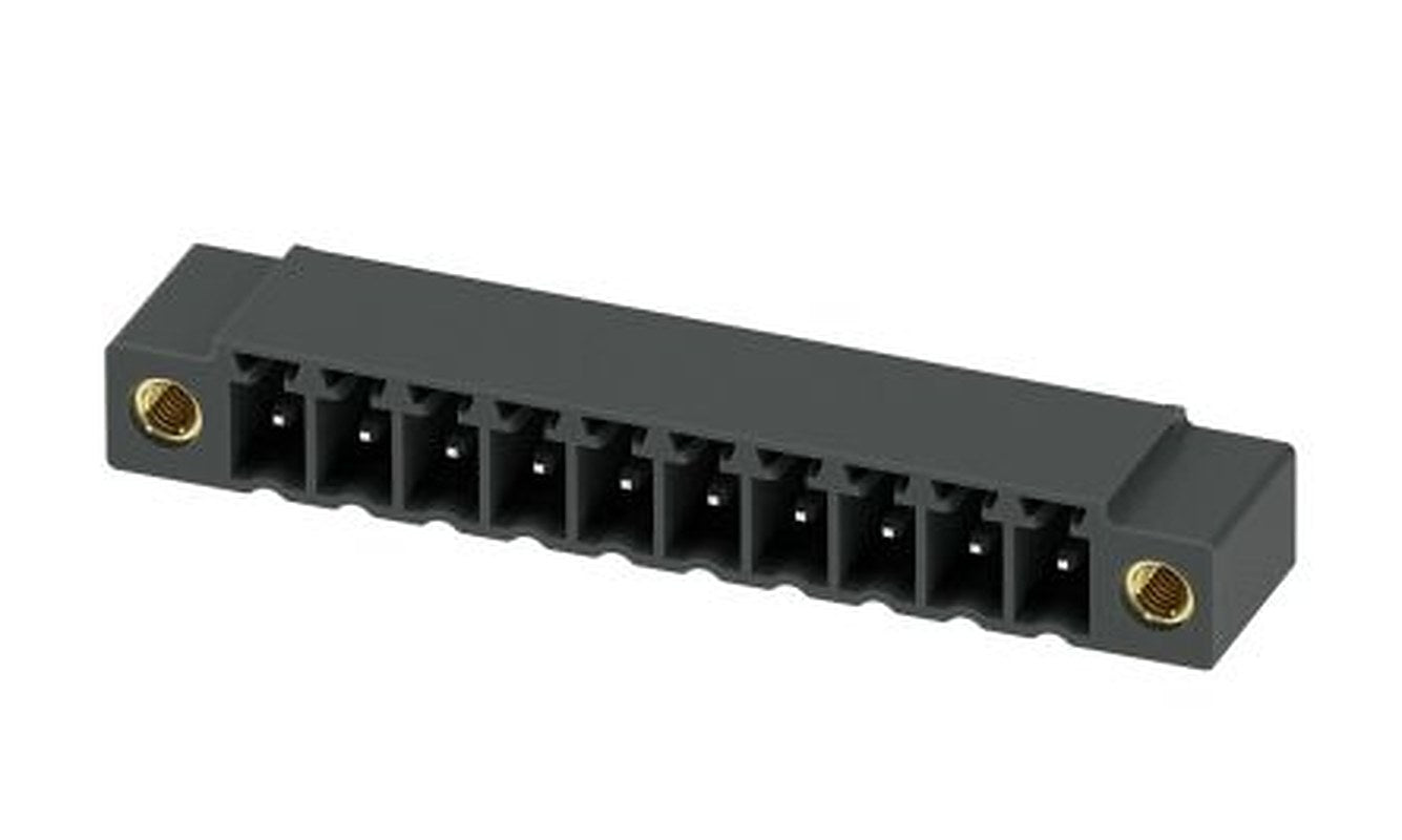 Phoenix Contact MC 1.5/10-GF-3.81 P14 THR Series Pluggable Terminal Block, 10 Contact(s), 3.81 mm Pitch, 1 Row