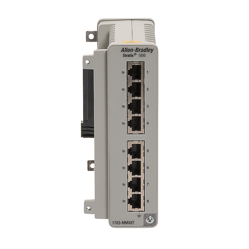 Stratix 5800 expansion module, 8 PoE 100/1000 ports, advanced features