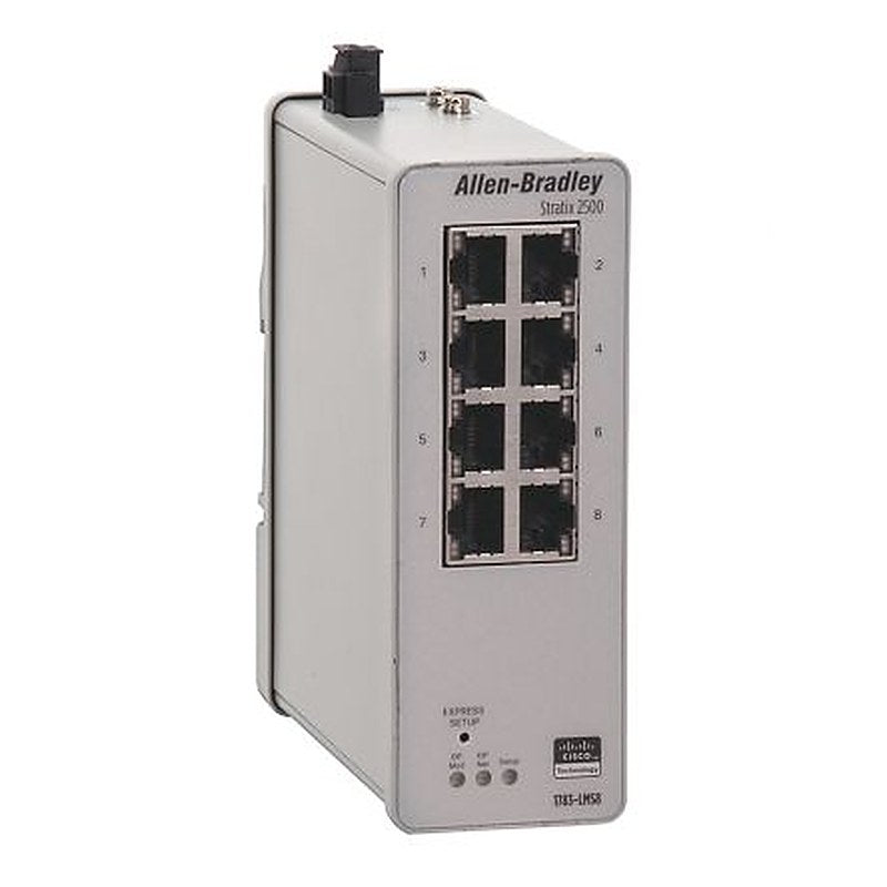 Allen Bradley Managed 8 Port Network Switch
