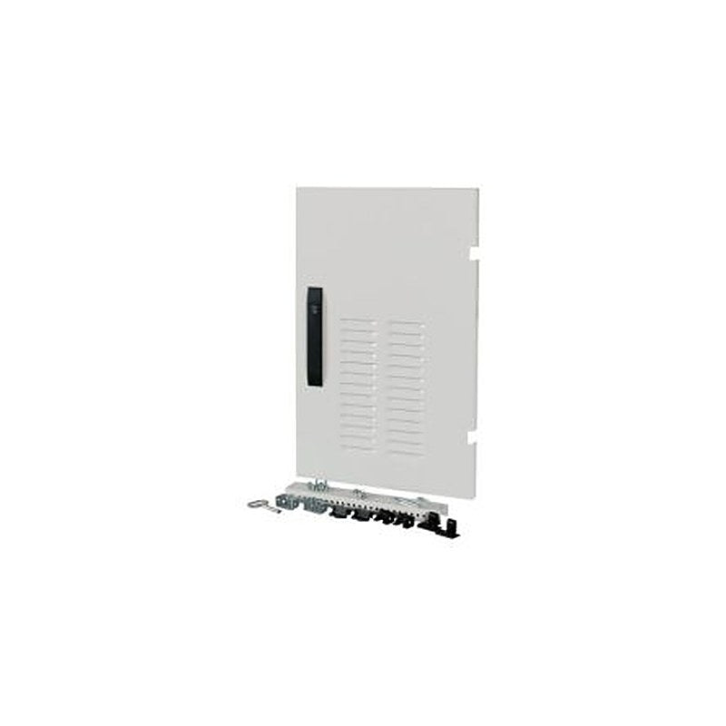 Eaton xEnergy Main Series Lockable Steel Black RAL 7035 Single Door, 640 mm H, 417mm W, 34 mm D, 34 mm L for Use with An