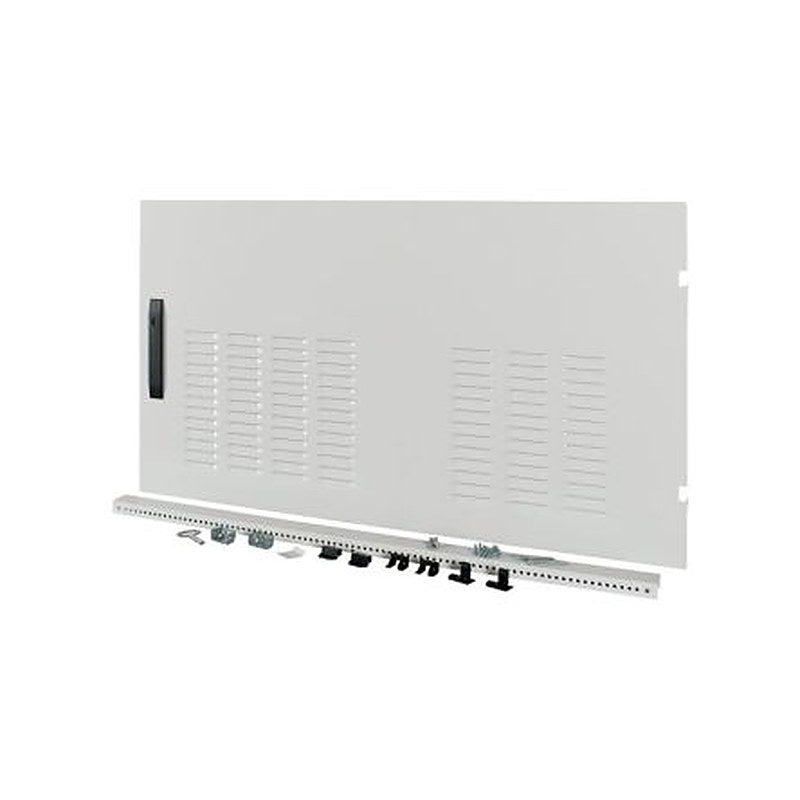 Eaton xEnergy Main Series Lockable Steel Black RAL 7035 Single Door, 640 mm H, 1.192m W, 34 mm D, 34 mm L for Use with