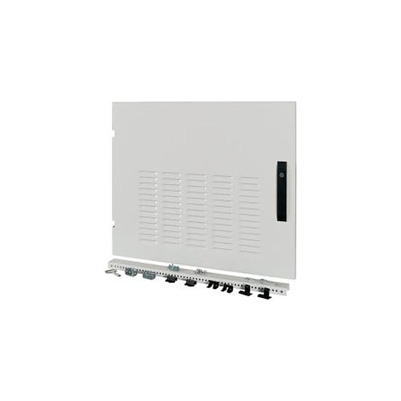 Eaton xEnergy Main Series Lockable Steel Black RAL 7035 Single Door, 640 mm H, 792mm W, 34 mm D, 34 mm L for Use with An