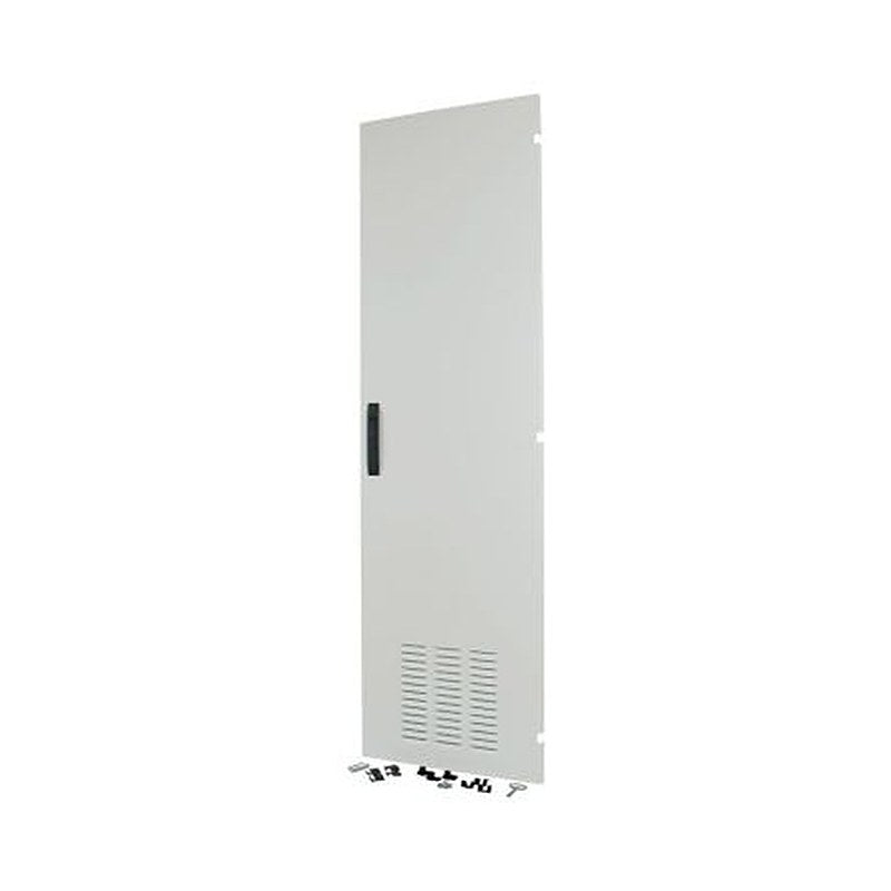 Eaton xEnergy Main Series Lockable Steel Black RAL 7035 Single Door, 1940 mm H, 595mm W, 34 mm D, 34 mm L for Use with