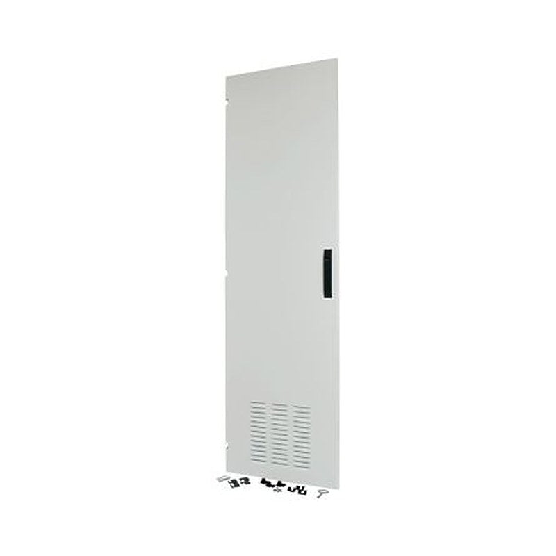 Eaton xEnergy Main Series Lockable Steel Black RAL 7035 Single Door, 1940 mm H, 595mm W, 34 mm D, 34 mm L for Use with