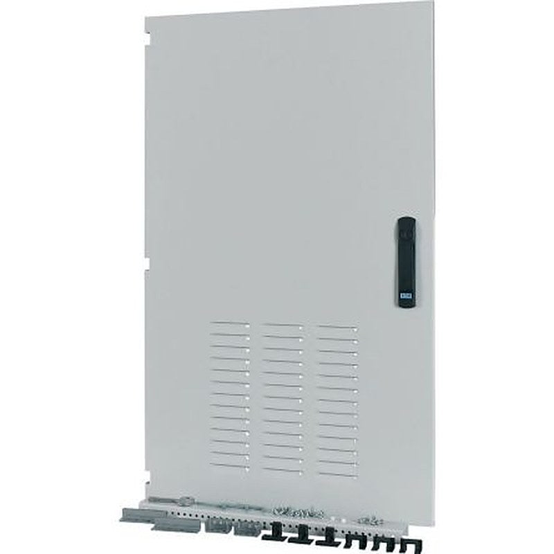 Eaton xEnergy Main Series Lockable Steel Black RAL 7035 Single Door, 965 mm H, 592mm W, 34 mm D, 34 mm L for Use with