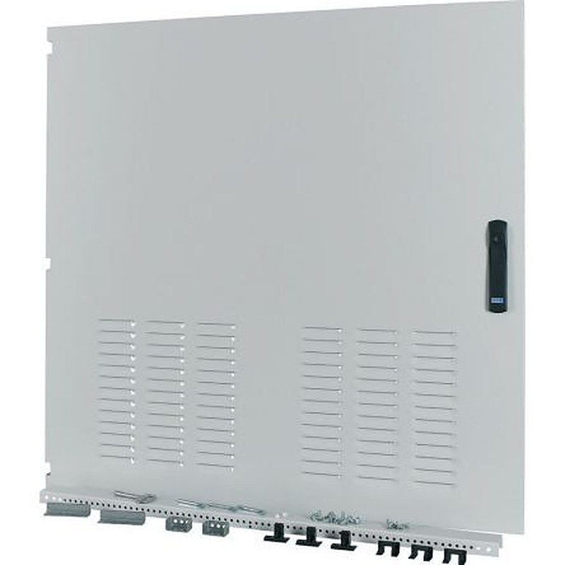 Eaton xEnergy Main Series Lockable Steel Black RAL 7035 Single Door, 965 mm H, 992mm W, 34 mm D, 34 mm L for Use with