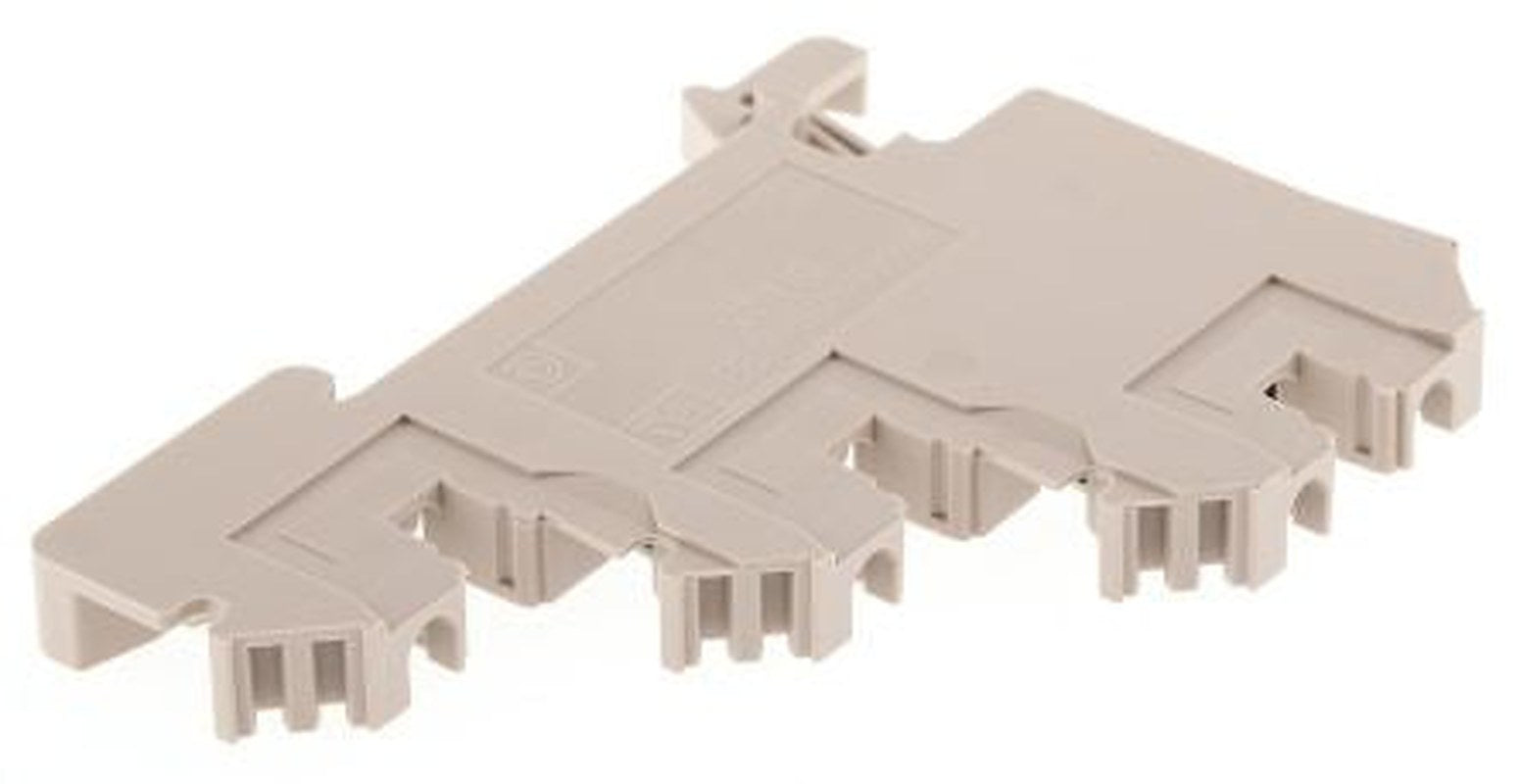 Weidmüller 1783820000 DLI Series DIN Rail Terminal Block Beige, 2.5mm², 3-Level, Screw