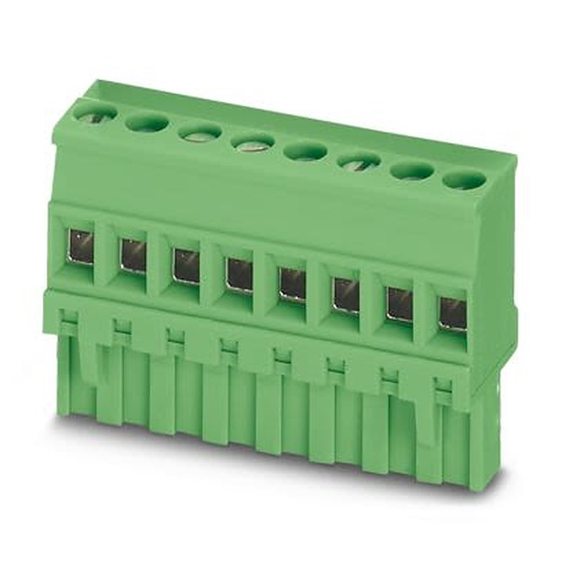 Phoenix Contact MVSTBR Series PCB Connector, 8-Contact, 5 mm Pitch, 1 Row Screw