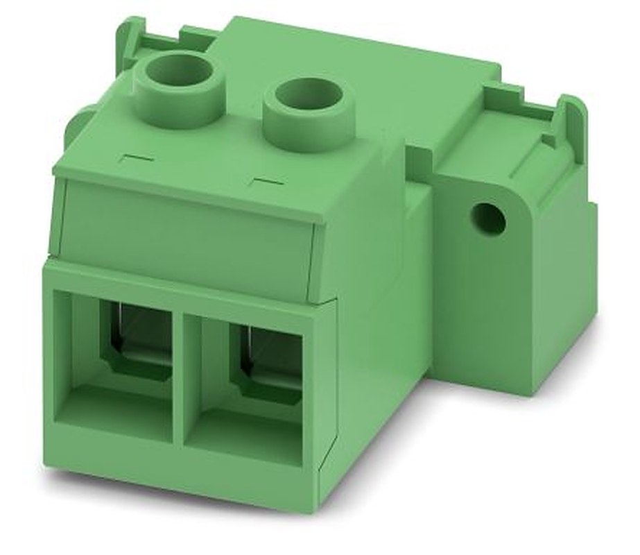 Phoenix Contact IPC 35 HC/2-STGF-15.00 Series Pluggable Terminal Block, 2-Contact, 15 mm Pitch, 1 Row, 1784855