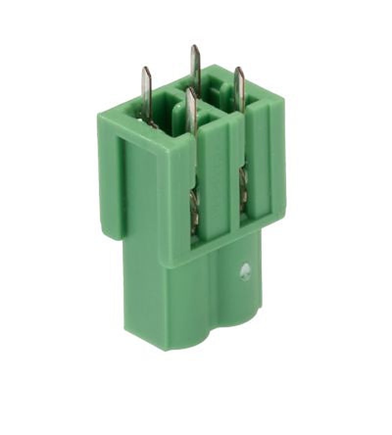 Phoenix Contact ICV 2.5/ 2-G-5.08 Series Pluggable Terminal Block, 2-Contact, 5.08 mm Pitch, 1 Row, 1785942