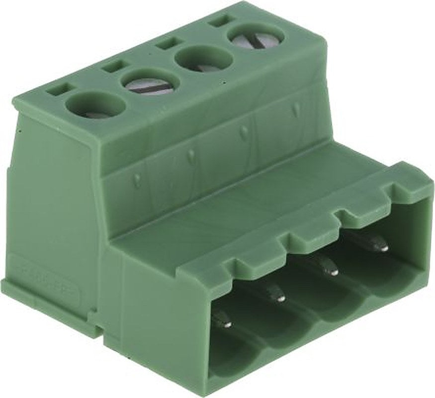 Phoenix Contact CLASSIC COMBICON IC Series Pluggable Terminal Block, 4-Contact, 5.08 mm Pitch, 1 Row, 1786190
