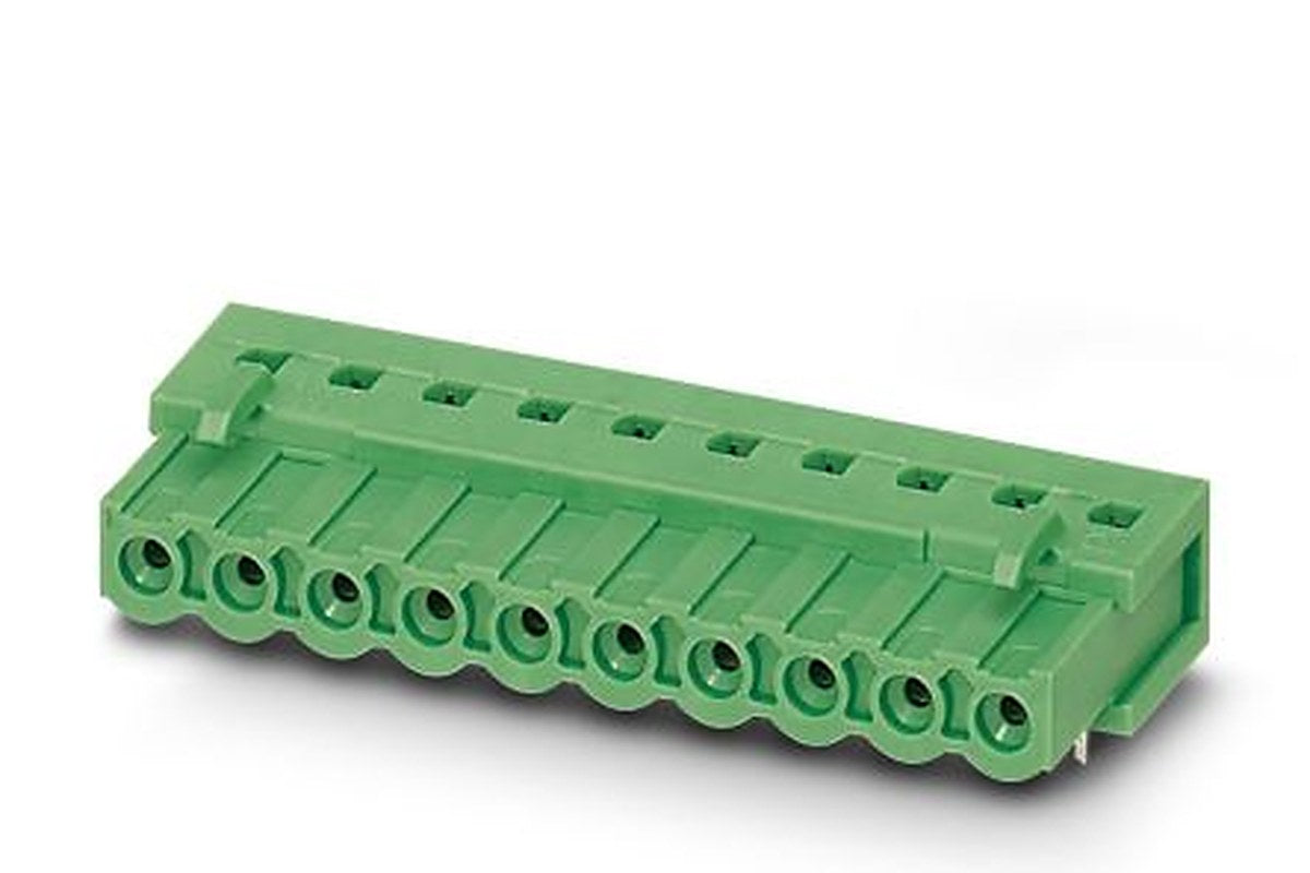 Phoenix Contact COMBICON IC Series Pluggable Terminal Block, 10-Contact, 5.08 mm Pitch, 1 Row, 1786488