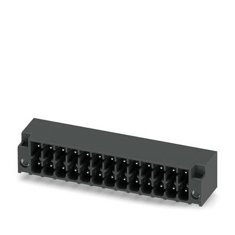 Phoenix Contact Straight Wave Soldering Mount PCB Header, 26 Contact(s), 3.5 mm Pitch, 2 Row, Shrouded