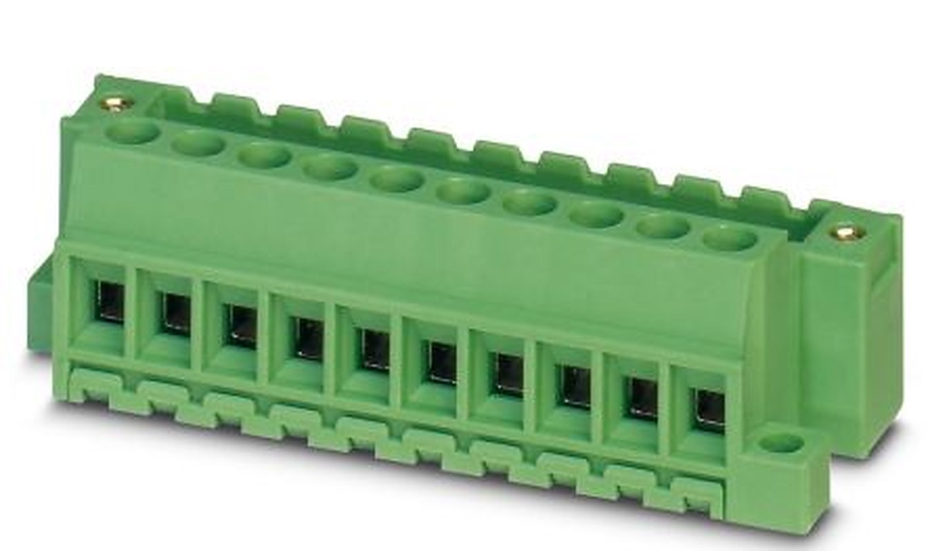 Phoenix Contact MVSTBU 2.5/16-GFB-5.08 Series Straight Surface PCB Socket, 16 Contact(s), 5.08 mm Pitch, 1 Row