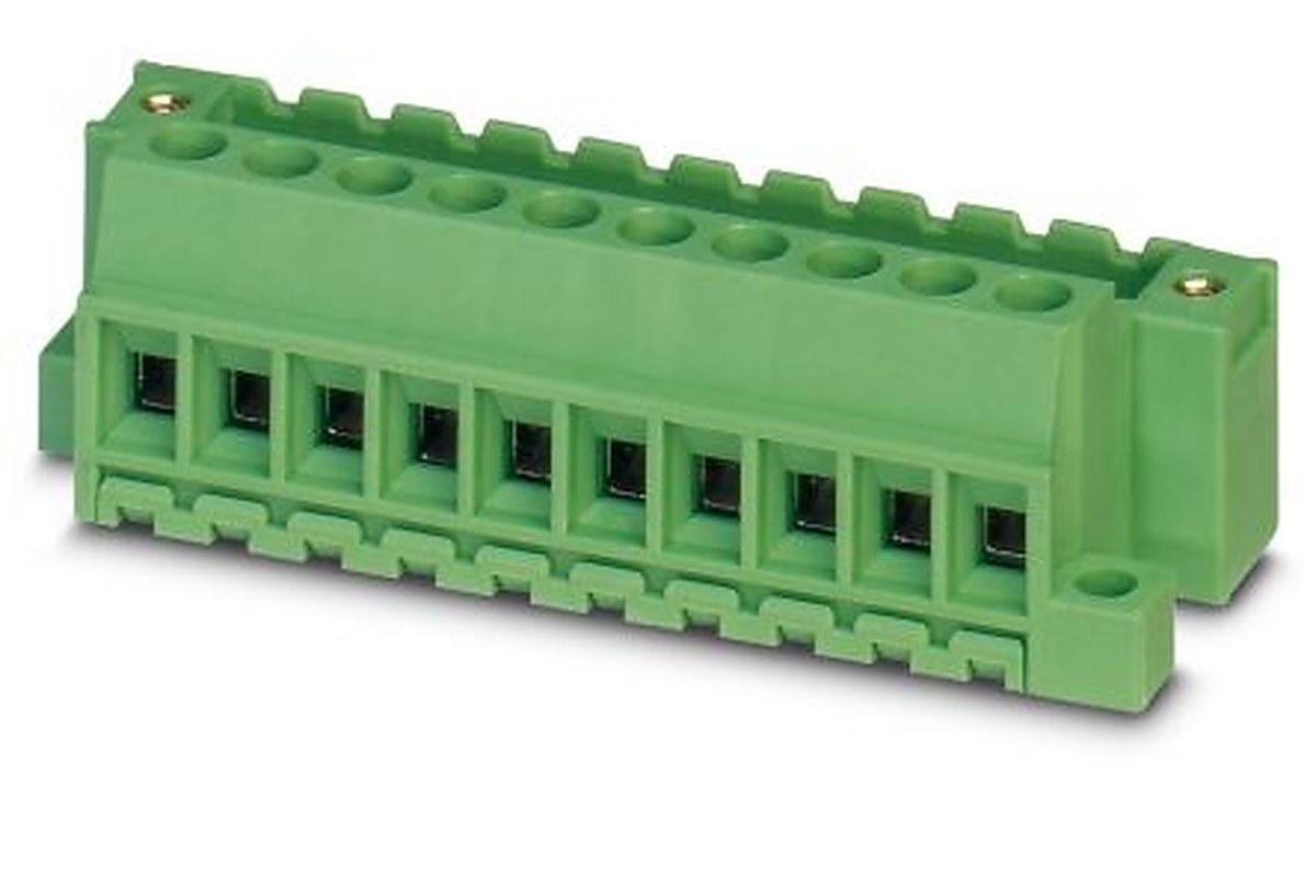 Phoenix Contact MVSTBU 2.5/17-GFB-5.08 Series Straight Surface PCB Socket, 17 Contact(s), 5.08 mm Pitch, 1 Row