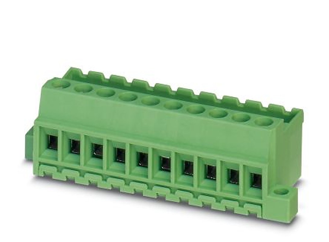 Phoenix Contact MVSTBU 2.5/19-GB-5.08 Series Pluggable Terminal Block, 19-Contact, 5.08 mm Pitch, 1 Row, 1788703