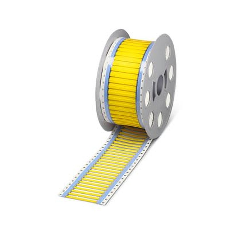 Phoenix Contact Halogen Free Sleeve, Yellow 2.4 mm Sleeve Dia. x 60mm Length 3:1 Ratio, WMS Series