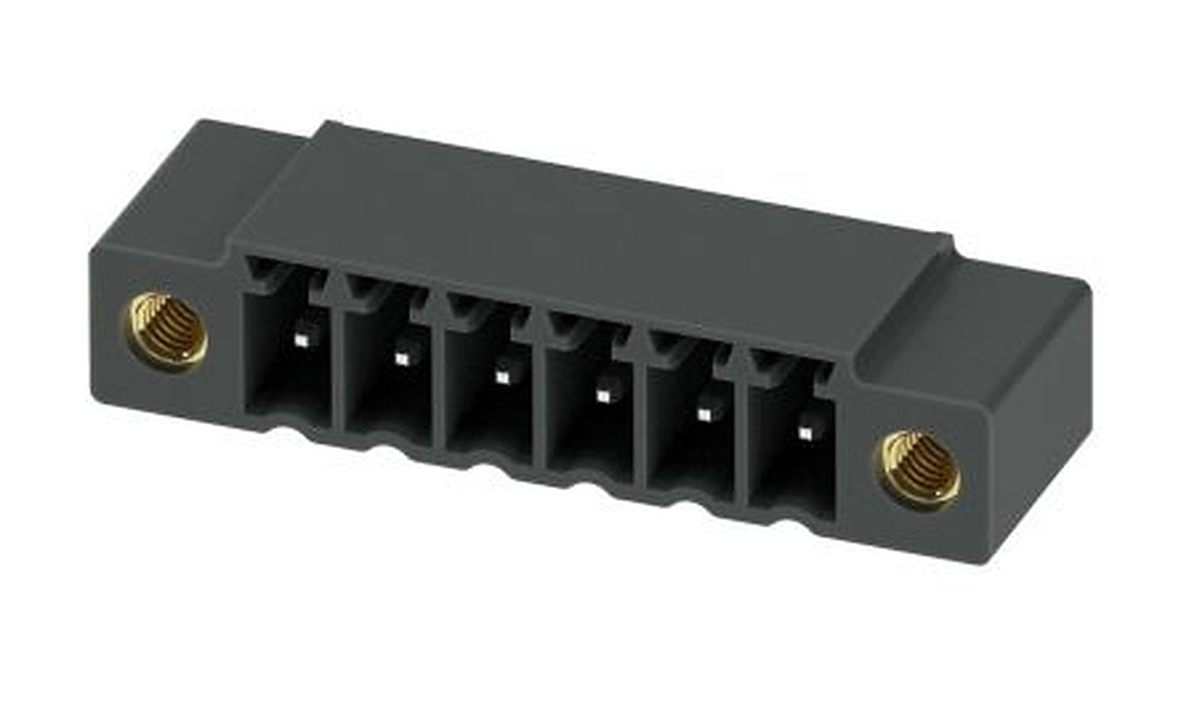 Phoenix Contact COMBICON Control Series Right Angle Pluggable Terminal Block, 6 Contact(s), 3.5 mm Pitch, 1 Row