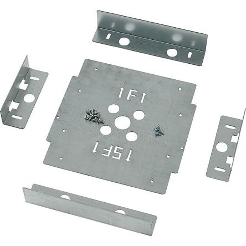 Eaton Dark Grey 1 Gang Reinforcement Faceplate & Mount Plate