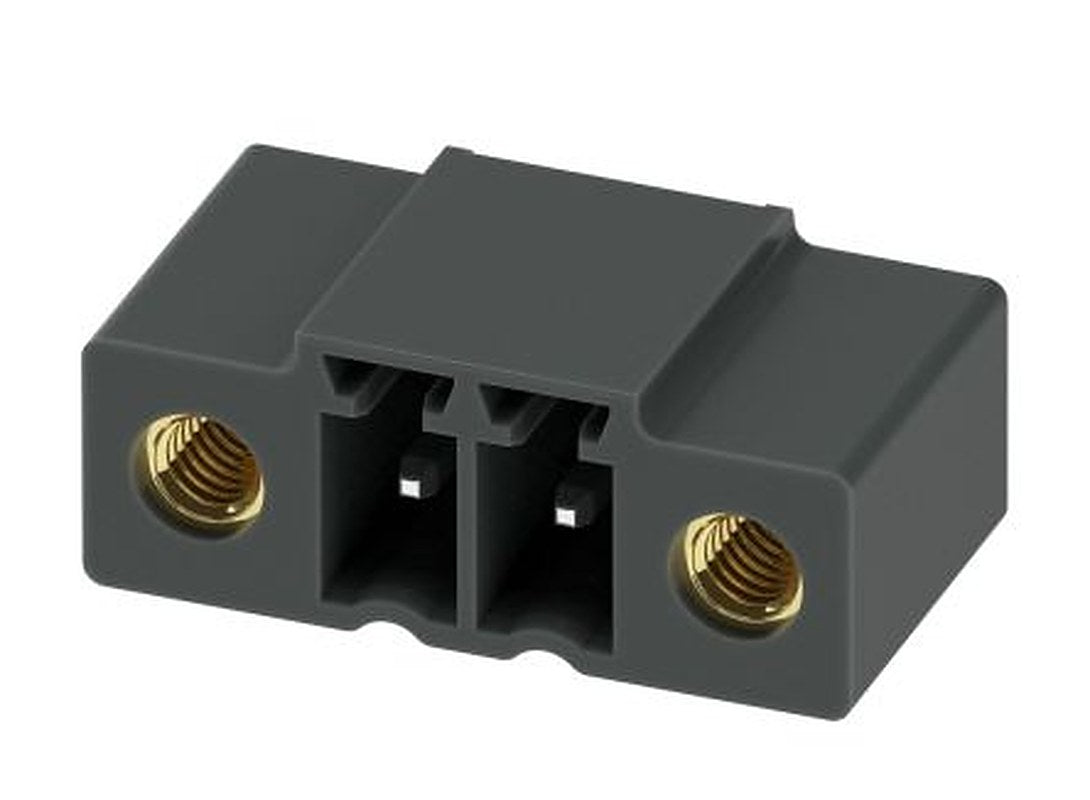Phoenix Contact MC 1.5/ 2-GF-3.5 P20 THRR32 Series Pluggable Terminal Block, 2-Contact, 3.5 mm Pitch, 1 Row, 1789397