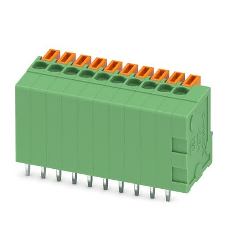 Phoenix Contact PCB Terminal Block, 10-Contact, 2.54 mm Pitch, 1 Row, 1789401
