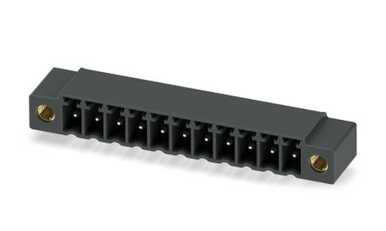 Phoenix Contact MC 1.5/11-GF-3.5 P20 THR Series Pluggable Terminal Block, 11-Contact, 3.5 mm Pitch, 1 Row, 1789562