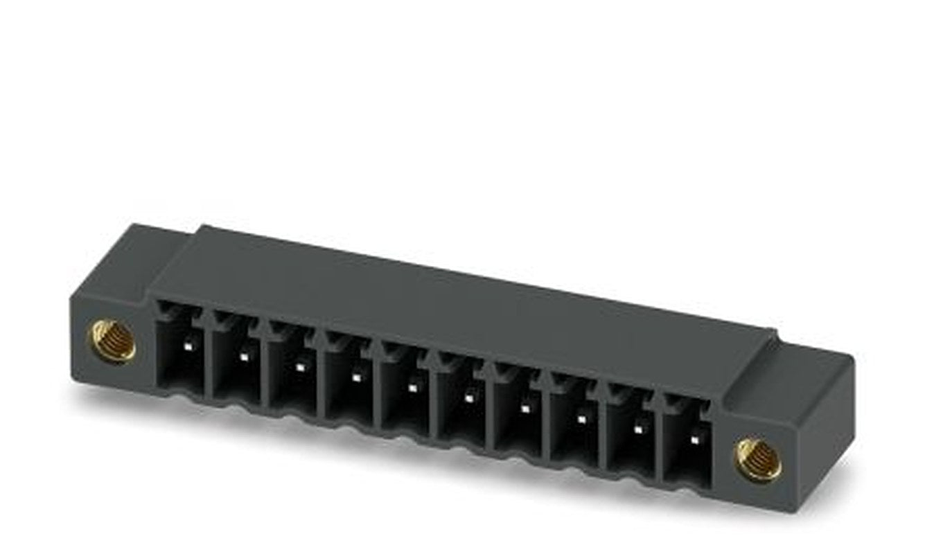 Phoenix Contact MC 1.5/10-GF-3.5 P14 THRR72 Series Pluggable Terminal Block, 10-Contact, 3.5 mm Pitch, 1 Row, 1789779