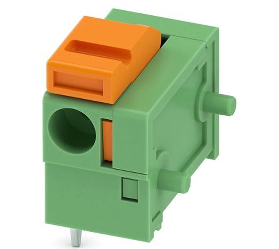 Phoenix Contact FFKDSA/H1-7.62 Series Horizontal PCB Terminal Block, 1 Contact(s), 7.62 mm Pitch, 1 Row