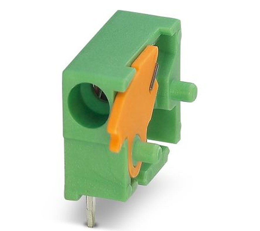 Phoenix Contact FFKDS/H2-5.08 Series Horizontal PCB Terminal Block, 1 Contact(s), 5.08 mm Pitch, 1 Row