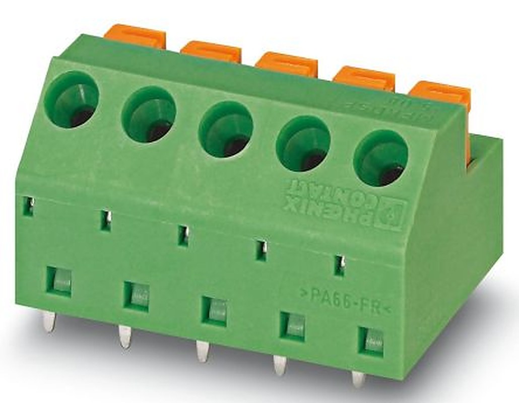 Phoenix Contact MFKDSP/7-5.08 Series Horizontal PCB Terminal Block, 7 Contact(s), 5.08 mm Pitch, 1 Row