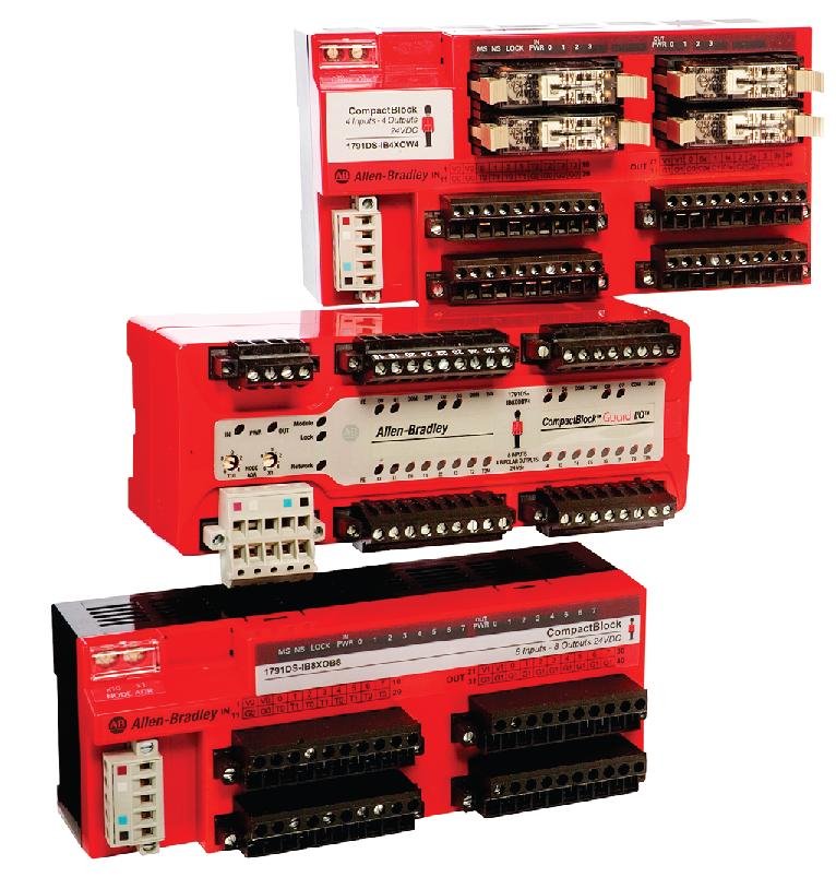 DeviceNet Safety CompactBlock Input Module, 16 Inputs, 16 Test Outputs