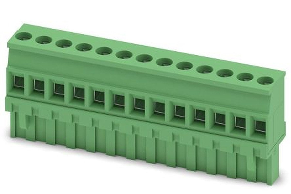Phoenix Contact MVSTBR 2.5/13-ST Series PCB Terminal Block, 13-Contact, 5 mm Pitch, 1 Row, 1792126