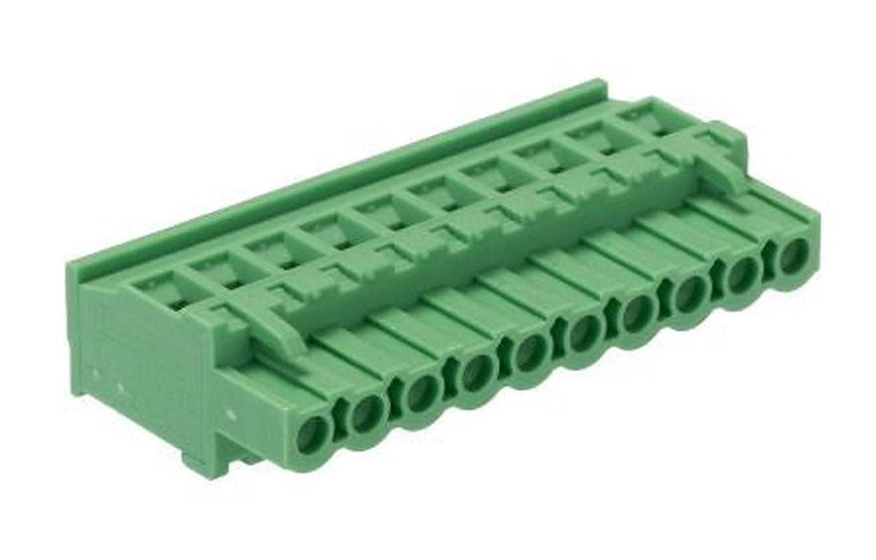 Phoenix Contact MVSTBR 2.5/10-ST-5.08 Series Pluggable Terminal Block, 10-Contact, 5.08 mm Pitch, 1 Row, 1792320