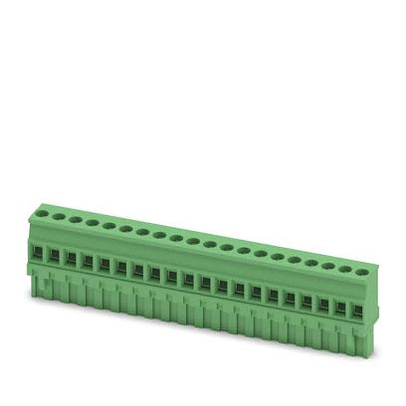 Phoenix Contact MVSTBR 2 Series PCB Connector, 20-Contact, 5.08 mm Pitch, Screw, 1 Row Screw