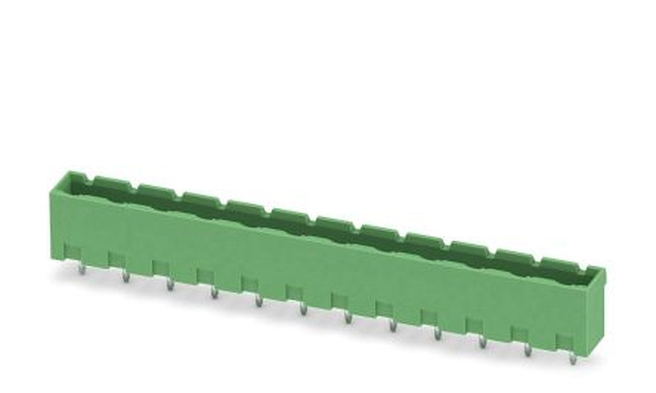 Phoenix Contact GMSTBVA 2.5 HC/12-G-7.62 Series Pluggable Terminal Block, 12-Contact, 7.62 mm Pitch, 1 Row, 1792452