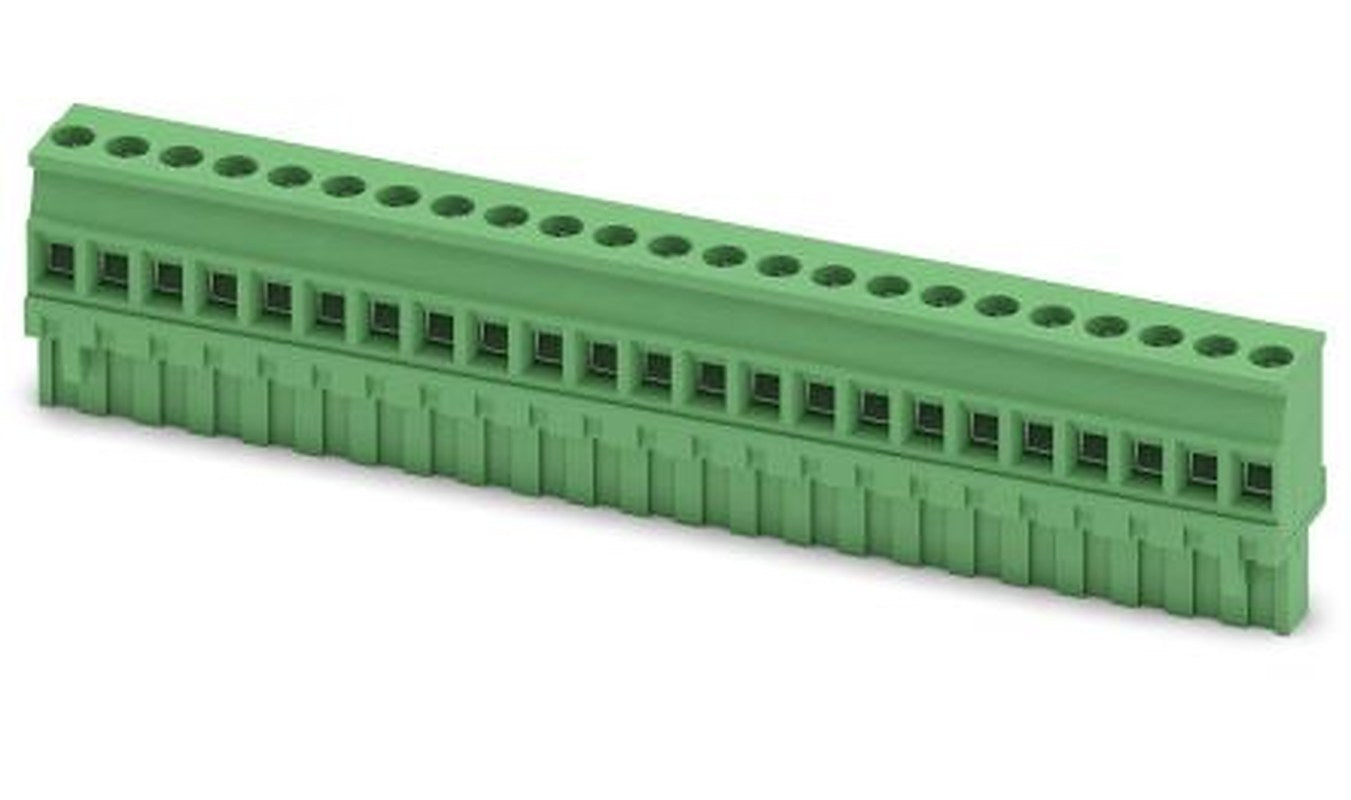 Phoenix Contact MVSTBR 2.5/23-ST-5.08 Series PCB Terminal Block, 23-Contact, 5.08 mm Pitch, 1 Row, 1792456
