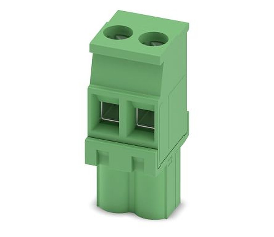 Phoenix Contact MVSTBW 2.5/2-ST Series Pluggable Terminal Block, 2-Contact, 5 mm Pitch, 1 Row, 1792524