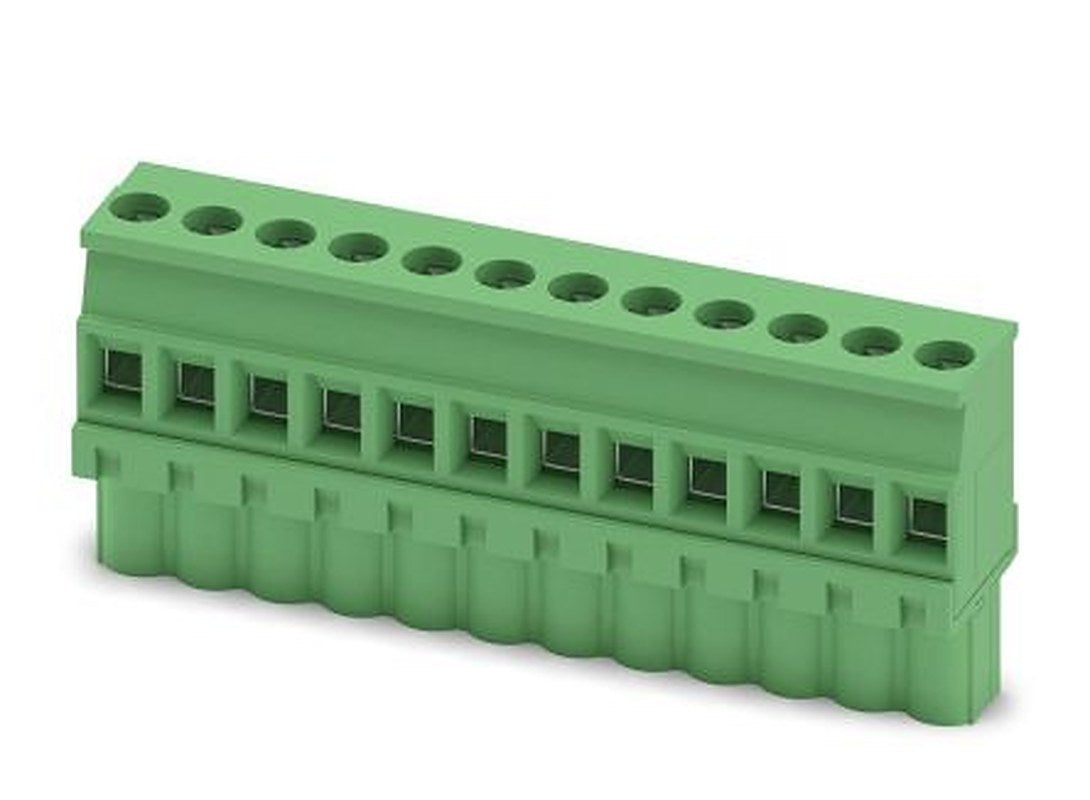Phoenix Contact COMBICON Series Pluggable Terminal Block, 12-Contact, 5.08 mm Pitch, 1 Row, 1792854