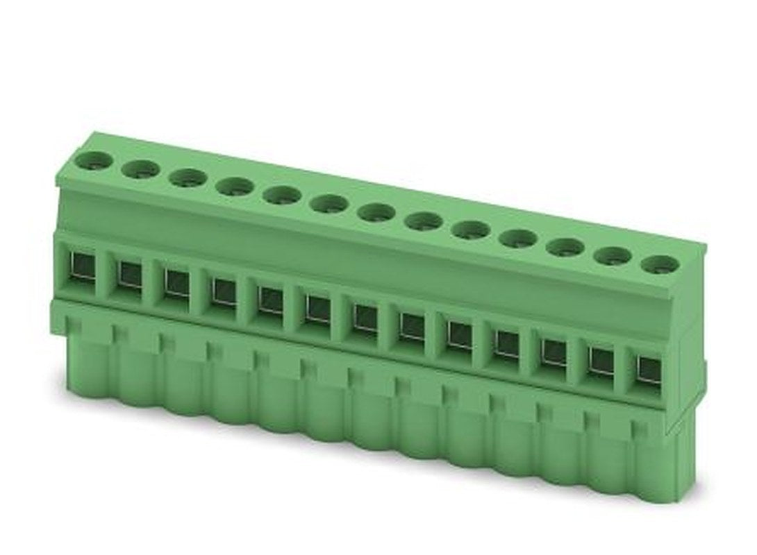 Phoenix Contact MVSTBW 2.5/13-ST-5.08 Series Pluggable Terminal Block, 13-Contact, 5.08 mm Pitch, 1 Row, 1792867