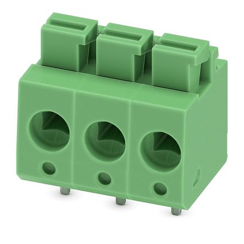 Phoenix Contact PTS 1.5/3-5.0-H Series Horizontal PCB Terminal Block, 3 Contact(s), 5 mm Pitch, 1 Row