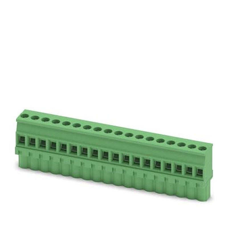 Phoenix Contact MVSTBW Series PCB Connector, 18-Contact, 1 Row, 5.08 mm Pitch Screw
