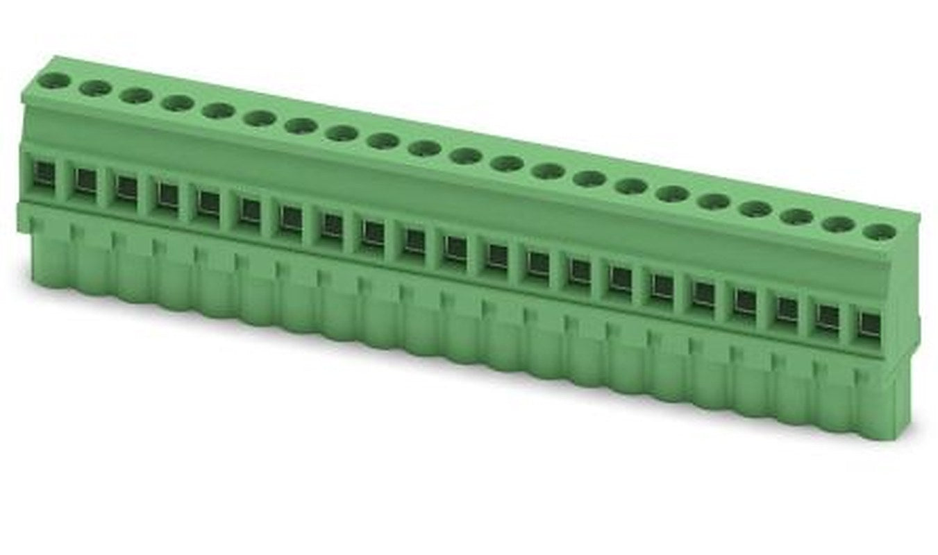 Phoenix Contact MVSTBW 2.5/21-ST-5.08 Series PCB Terminal Block, 21-Contact, 5.08 mm Pitch, 1 Row, 1792948