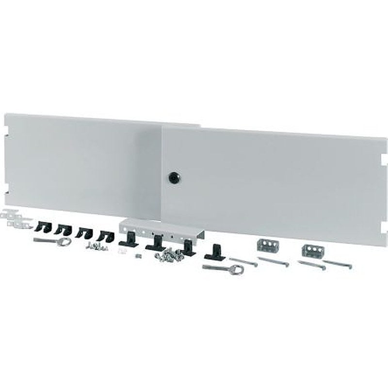 Eaton xEnergy Main Series Steel Black RAL 7035 Plain, 240 mm H, 1.092m W, 29 mm D, 29 mm L for Use with Spare parts, KLV